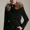 Best * Flash Sale Karen Millen Petite Signature Quilt Short Belted Coat